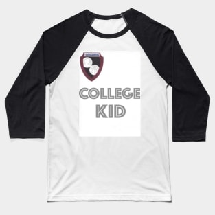 COLLEGE KID.GREY Baseball T-Shirt